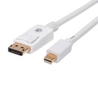 CABLE DISPLAYPORT,MANHATTAN,324748, - MINIDP M-M  2.0M BLANCO CABLE DISPLAYPORT,MANHATTAN,324748, - MINIDP M-M  2.0M BLANCO
